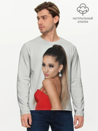 Мужской лонгслив базовый / Ariana Grande