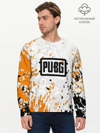 Мужской лонгслив базовый / PUBG
