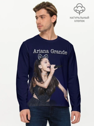 Мужской лонгслив базовый / Ariana Grande