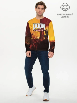 Мужской лонгслив базовый / DOOM eternal 2020
