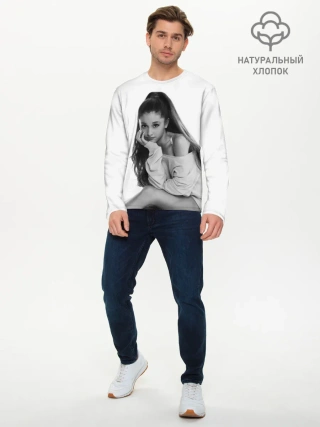 Мужской лонгслив базовый / Ariana Grande