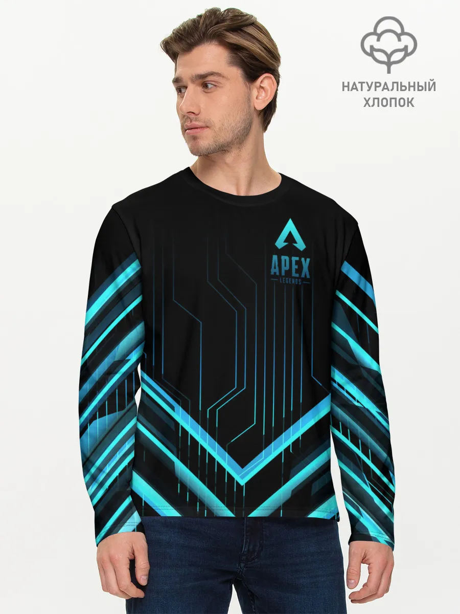 Мужской лонгслив базовый / Apex Legends