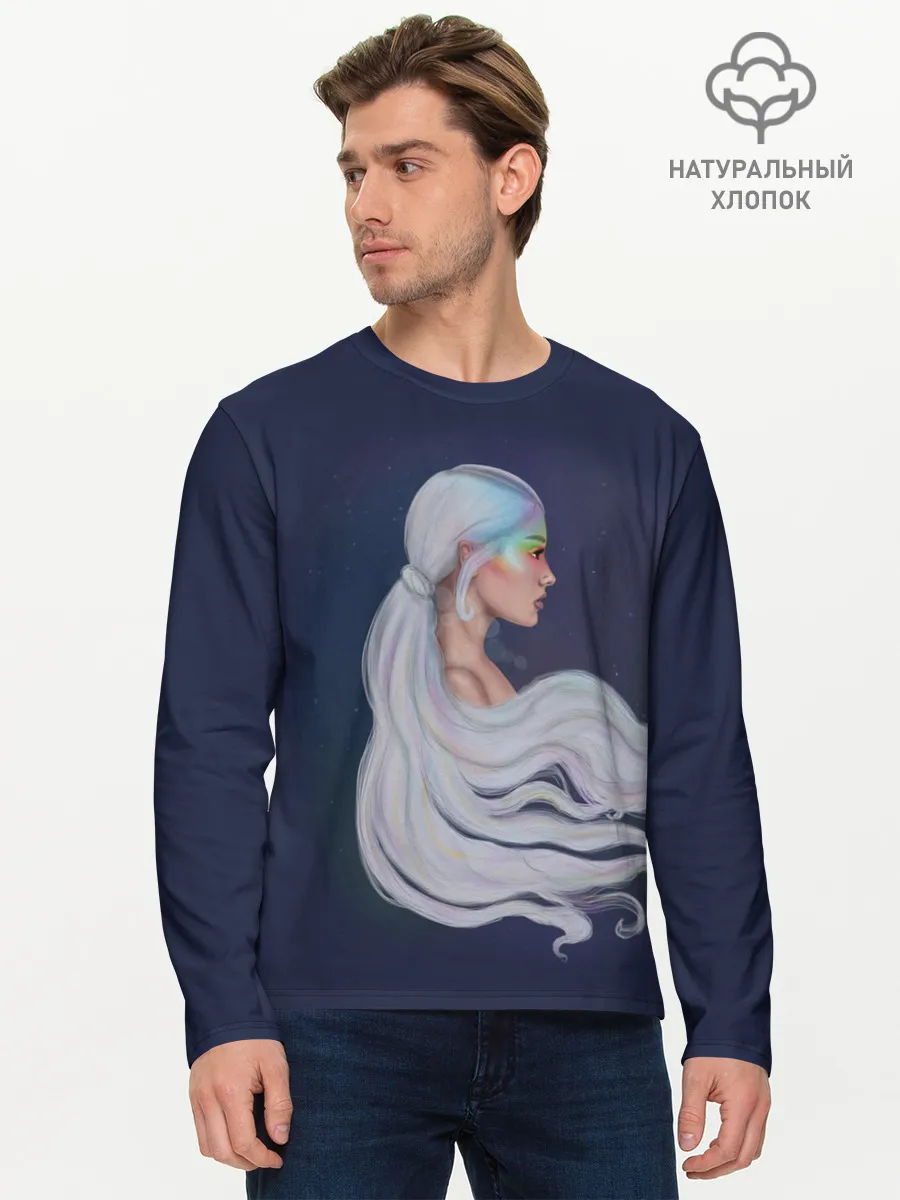 Мужской лонгслив базовый / Ariana Grande