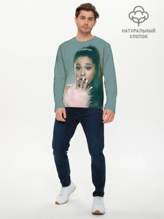Мужской лонгслив базовый / Ariana Grande