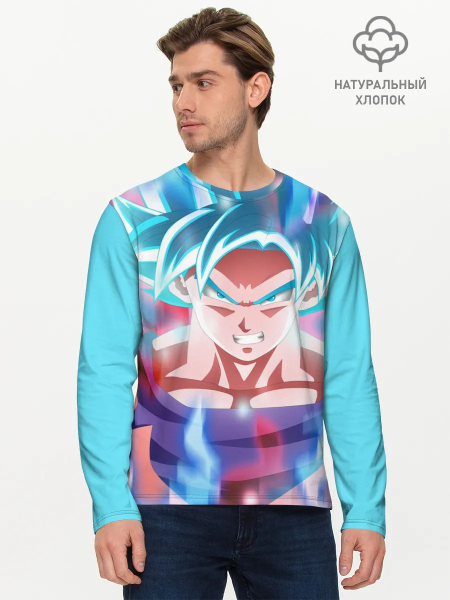 Мужской лонгслив базовый / Гоку