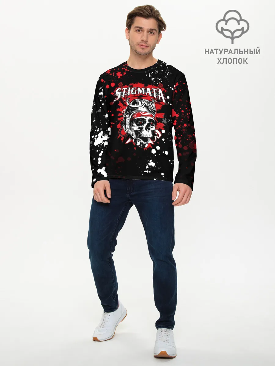 Мужской лонгслив базовый / Stigmata | Стигмата