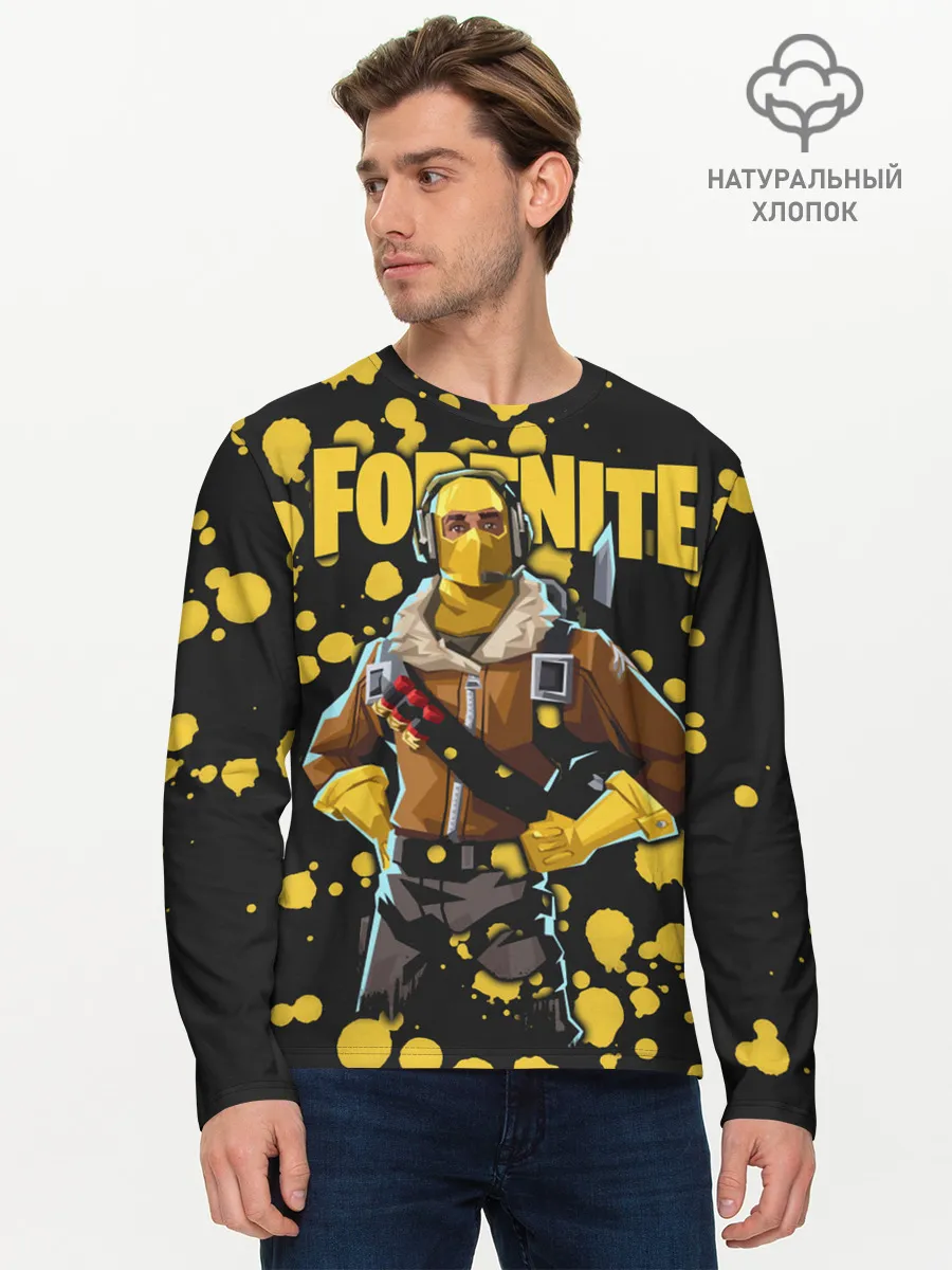 Мужской лонгслив базовый / Fortnite