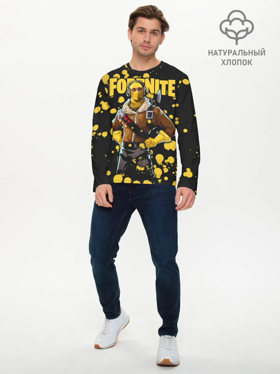 Мужской лонгслив базовый / Fortnite