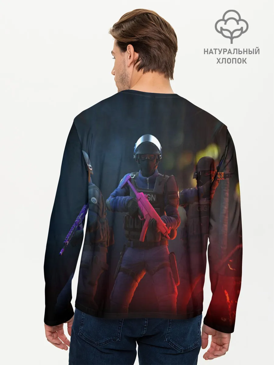 Мужской лонгслив базовый / C-OPS