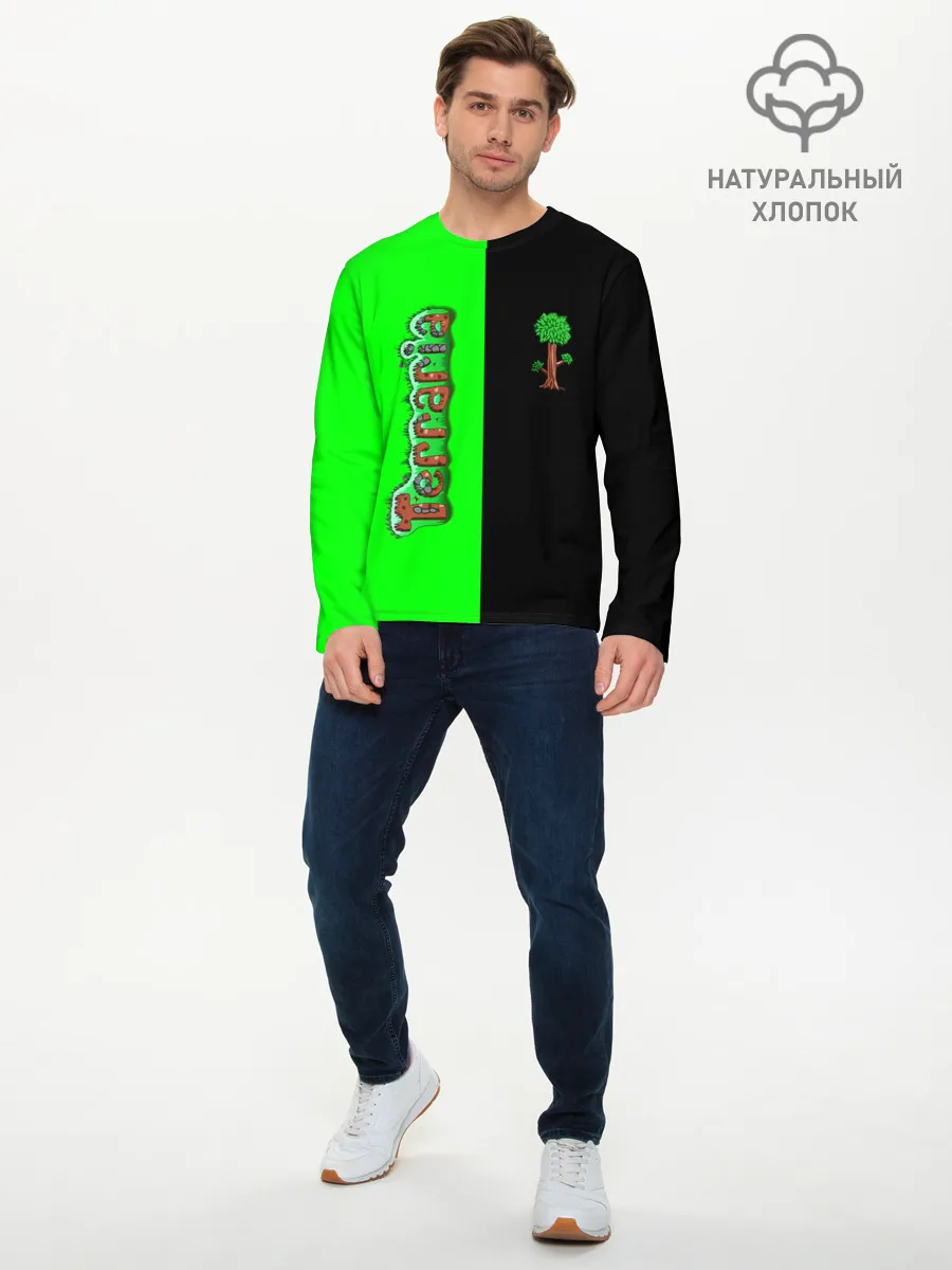 Мужской лонгслив базовый / Terraria