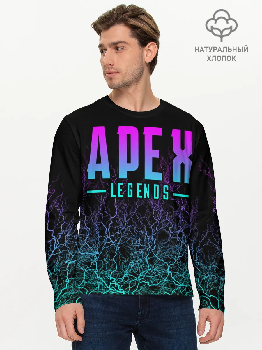 Мужской лонгслив базовый / Apex Legends