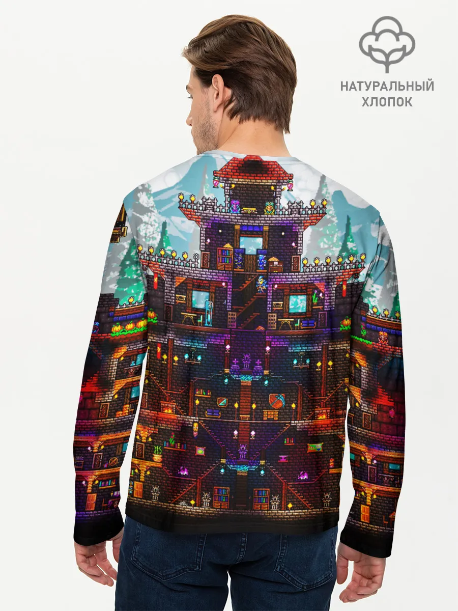 Мужской лонгслив базовый / Terraria