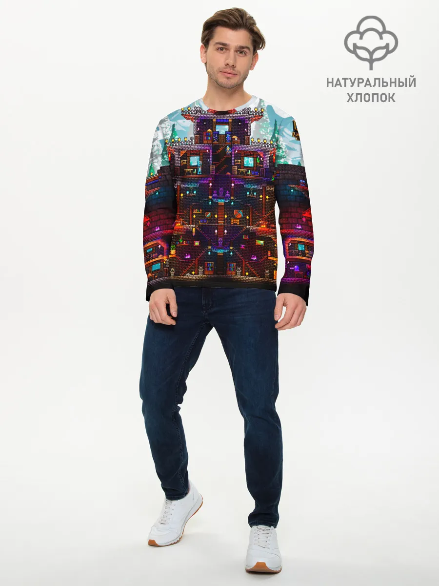 Мужской лонгслив базовый / Terraria