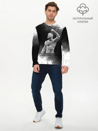 Мужской лонгслив базовый / Conor McGregor | Конор МакГрегор