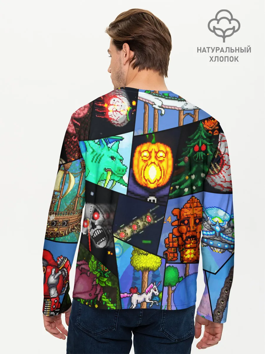 Мужской лонгслив базовый / Terraria allpic