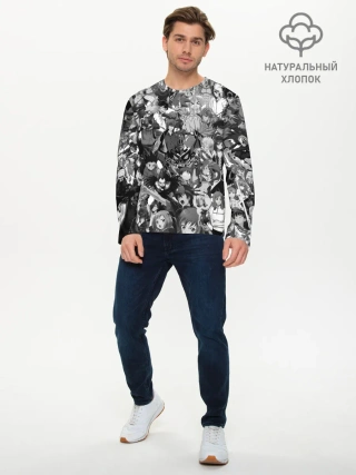 Мужской лонгслив базовый / ANIME HEROES