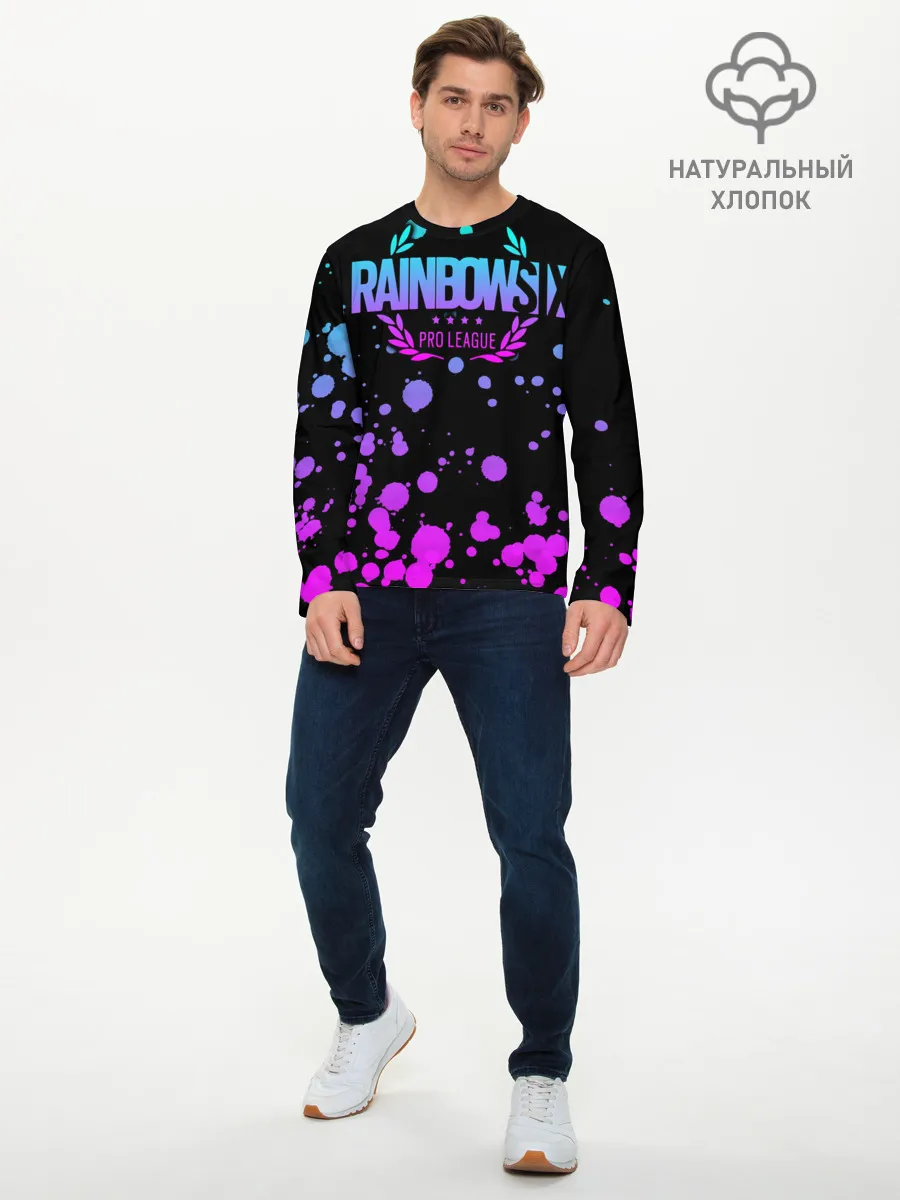 Мужской лонгслив базовый / Rainbow Six Siege