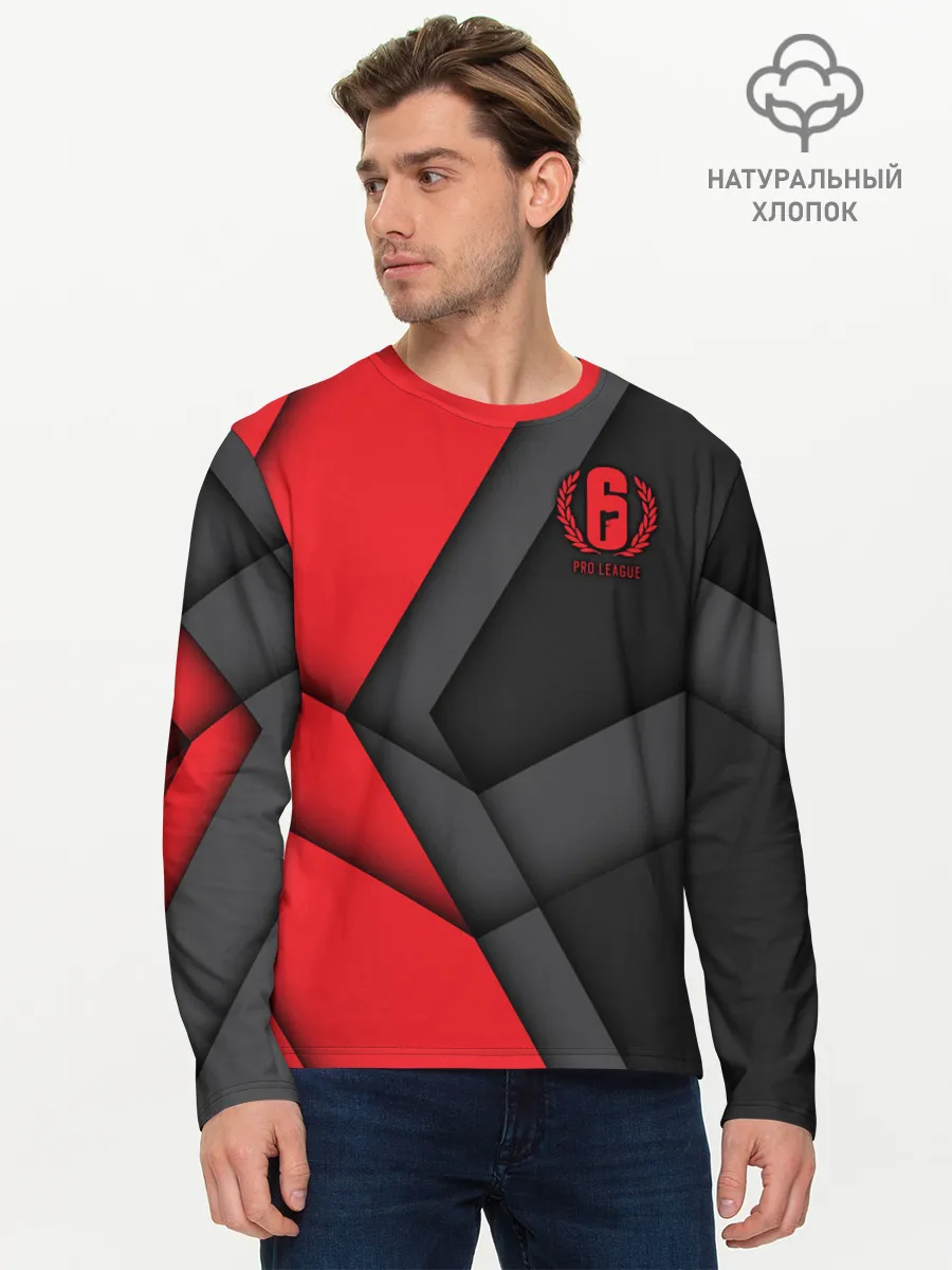 Мужской лонгслив базовый / Rainbow Six Siege