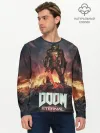 Мужской лонгслив базовый / DOOM ETERNAL