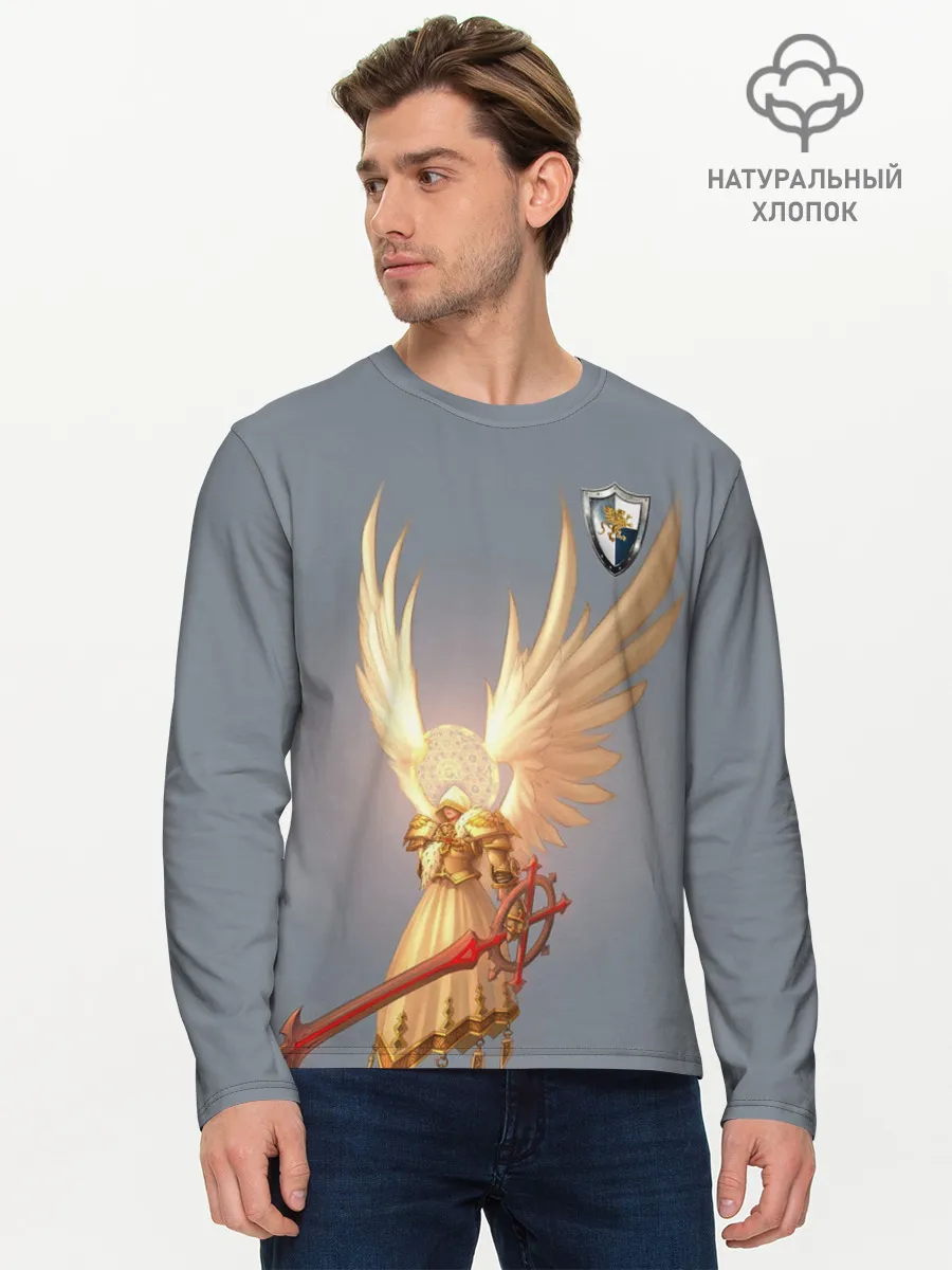 Мужской лонгслив базовый / Heroes of Might and Magic