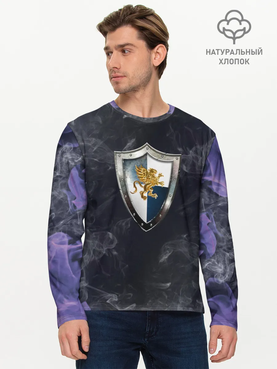 Мужской лонгслив базовый / Heroes of Might and Magic