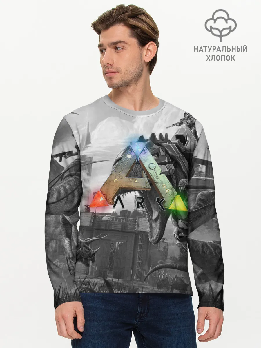 Мужской лонгслив базовый / Ark Survival Evolved