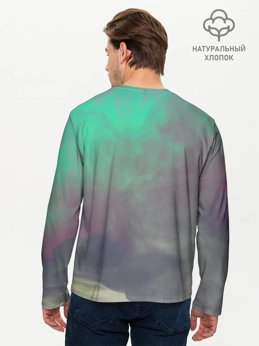 Мужской лонгслив базовый / Рыбак