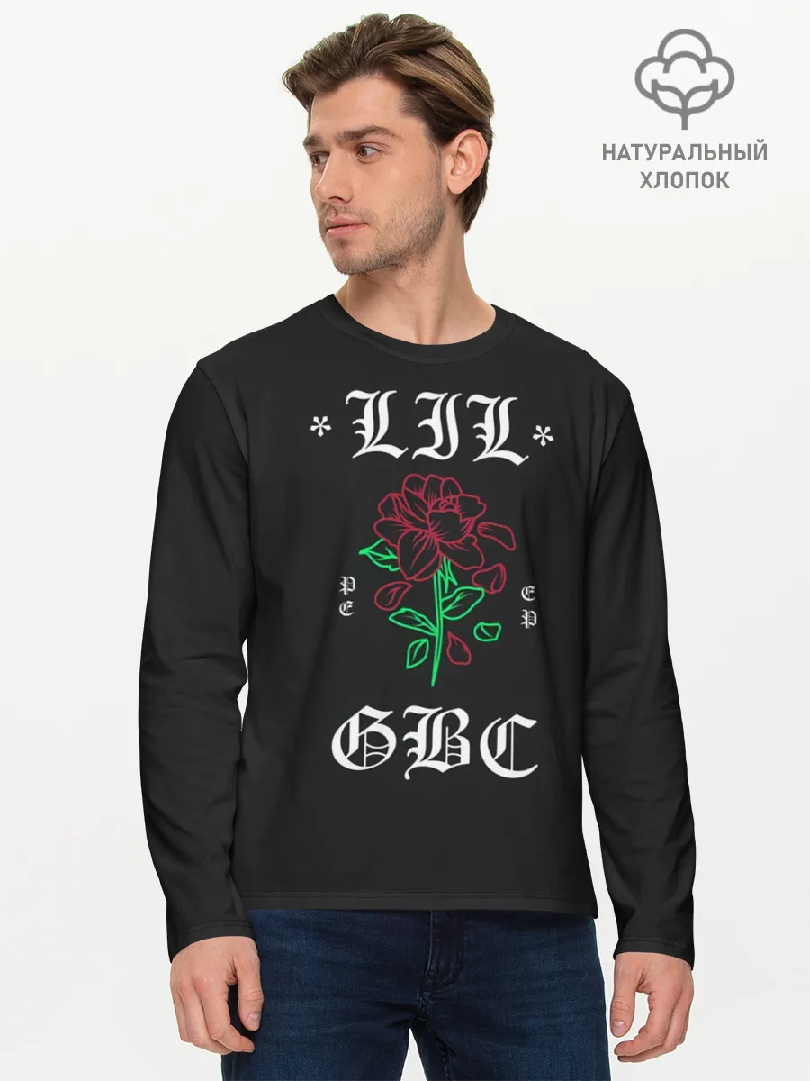 Мужской лонгслив базовый / Peep Rose