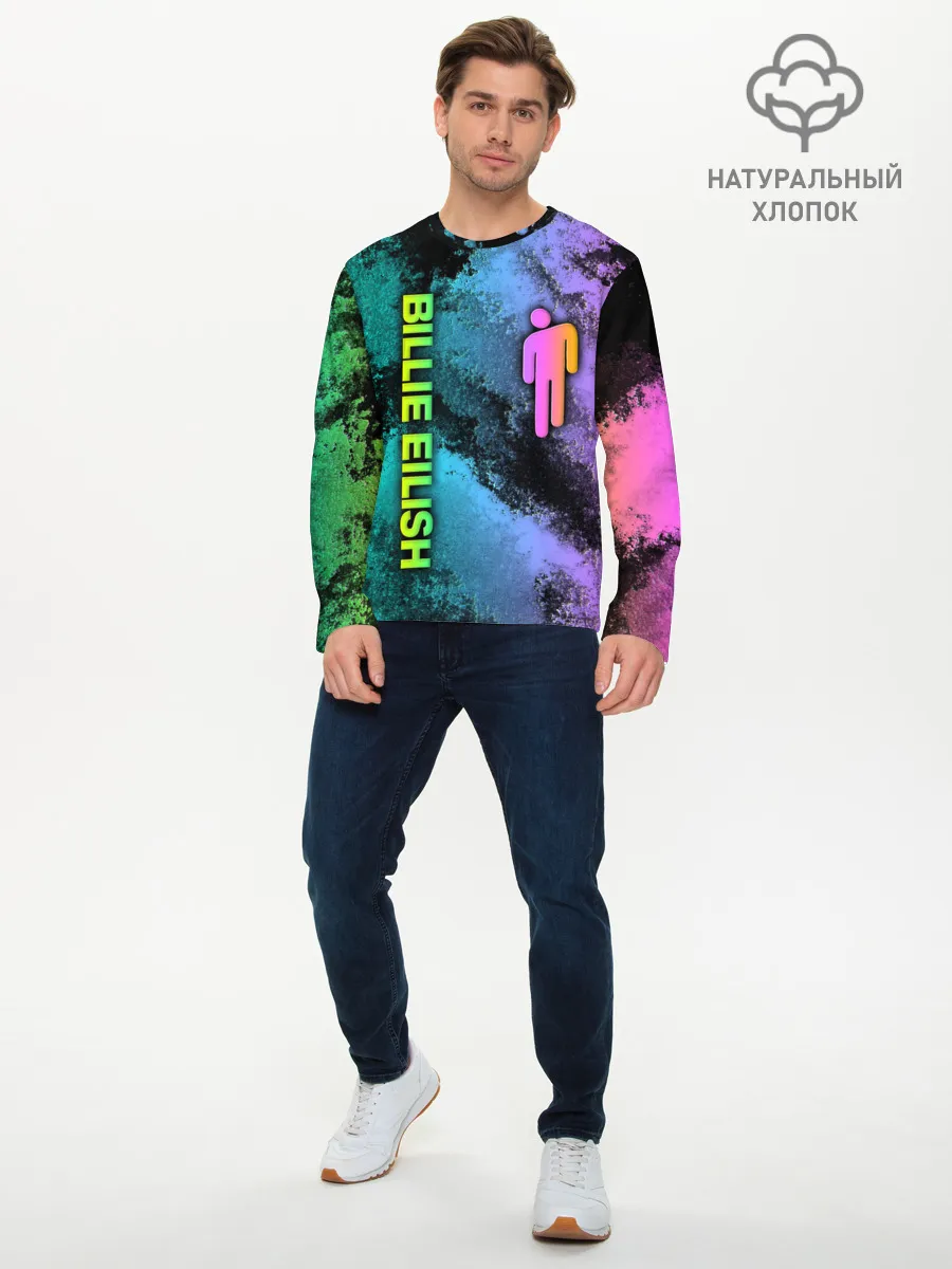 Мужской лонгслив базовый / BILLIE EILISH