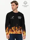 Мужской лонгслив базовый / Audi Ауди