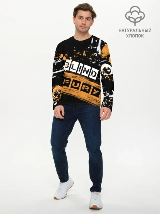 Мужской лонгслив базовый / BLIND FURY