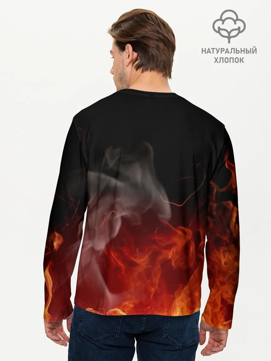 Мужской лонгслив базовый / ВЕДЬМАК / THE WITCHER / ГЕРАЛЬТ