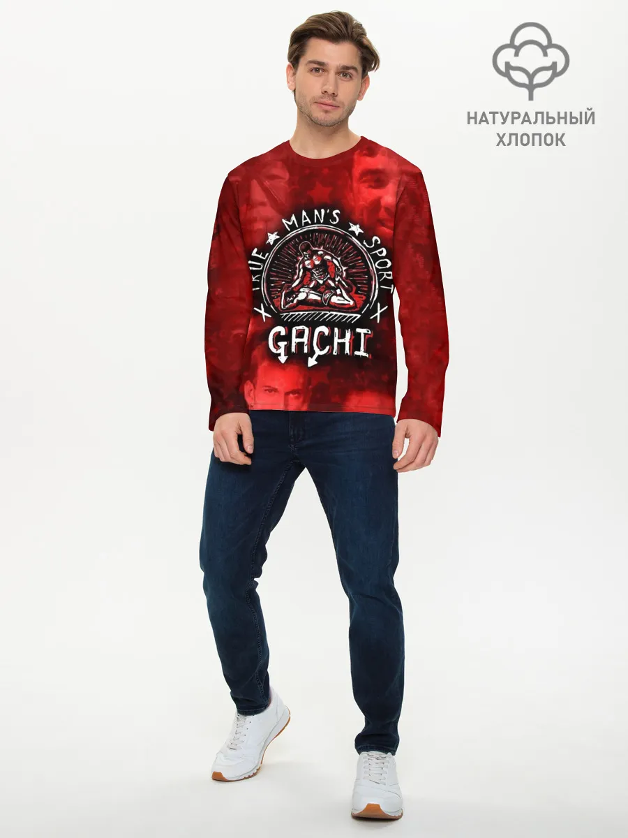 Мужской лонгслив базовый / True Mans Sport