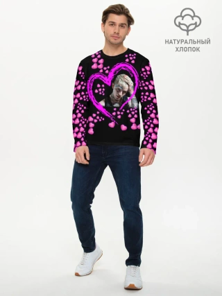 Мужской лонгслив базовый / Lil Peep