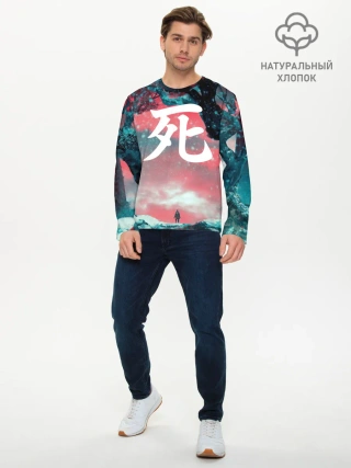 Мужской лонгслив базовый / Sekiro shadows die twice