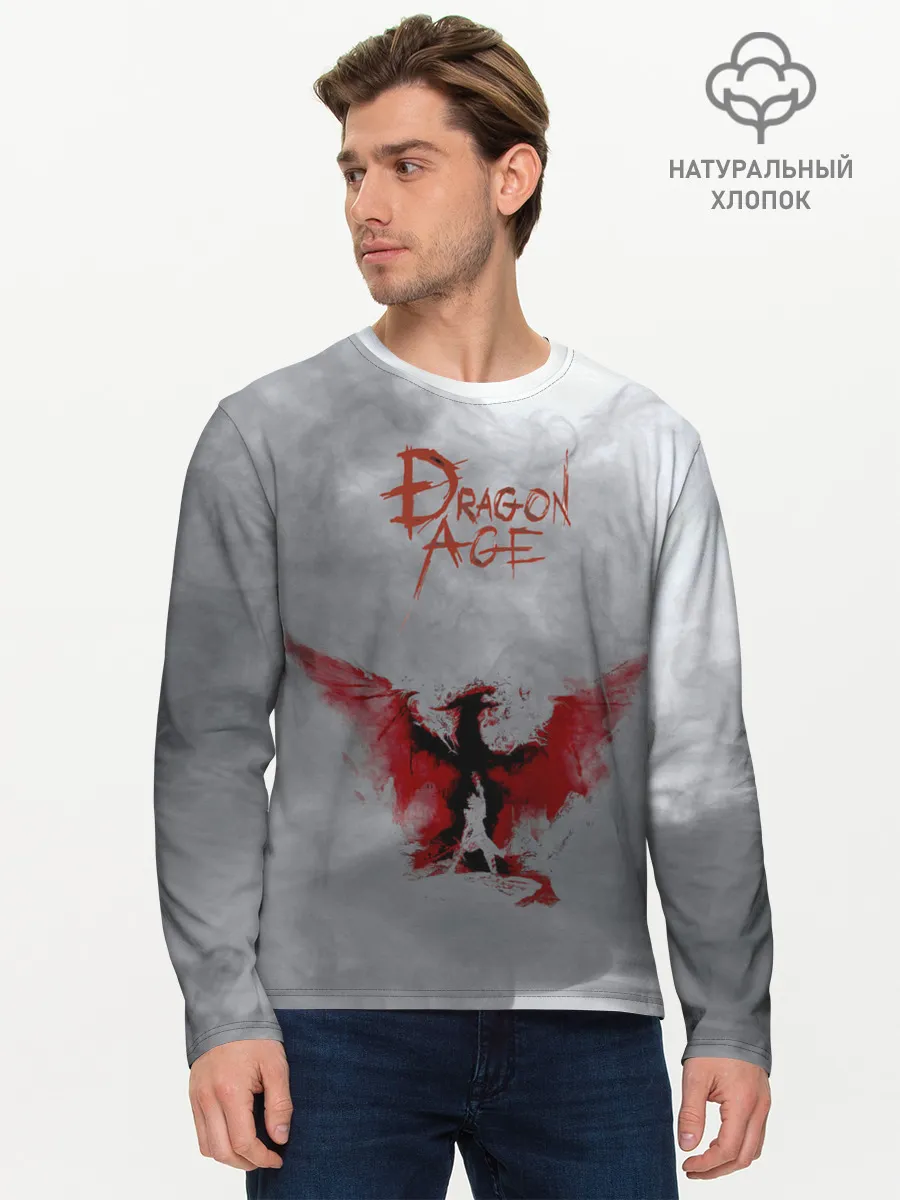 Мужской лонгслив базовый / Dragon Age