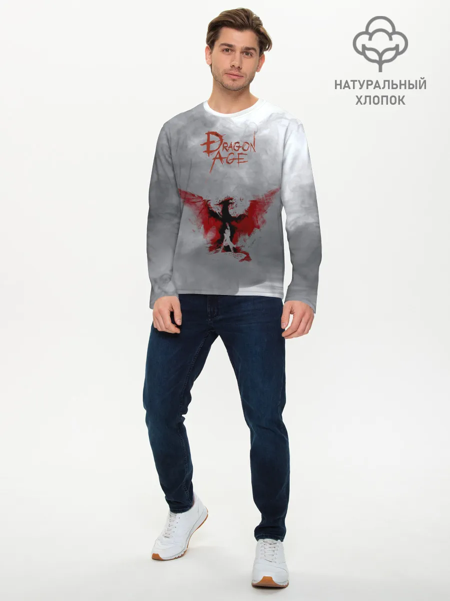 Мужской лонгслив базовый / Dragon Age