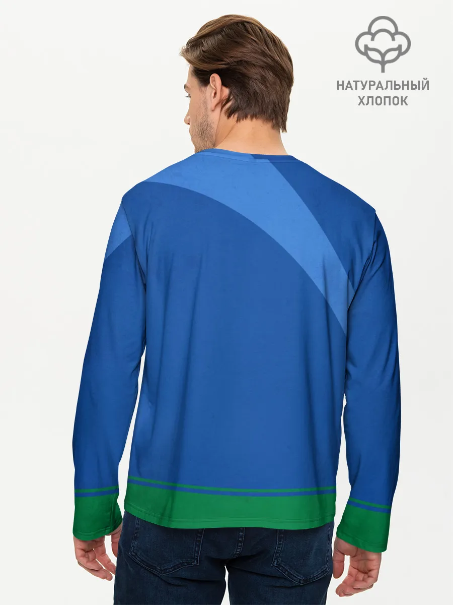 Мужской лонгслив базовый / Регби