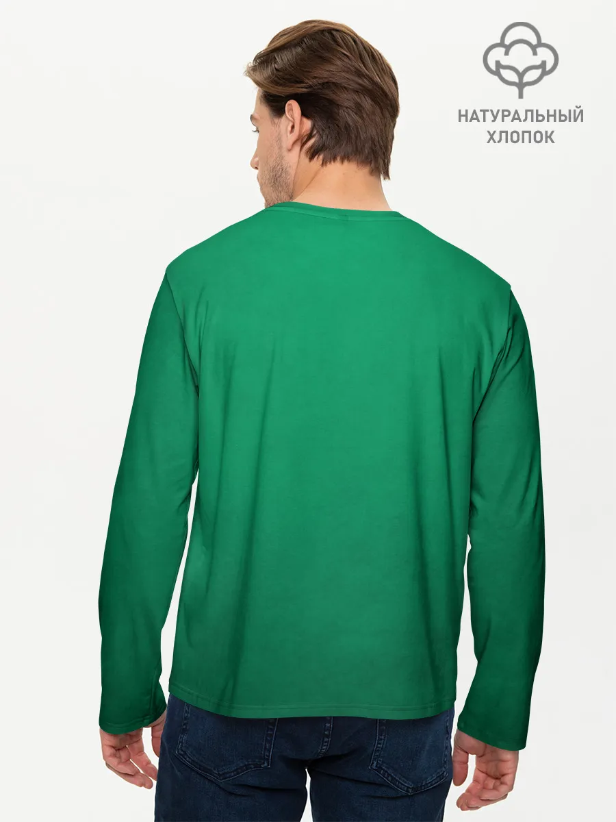 Мужской лонгслив базовый / Игра в регби