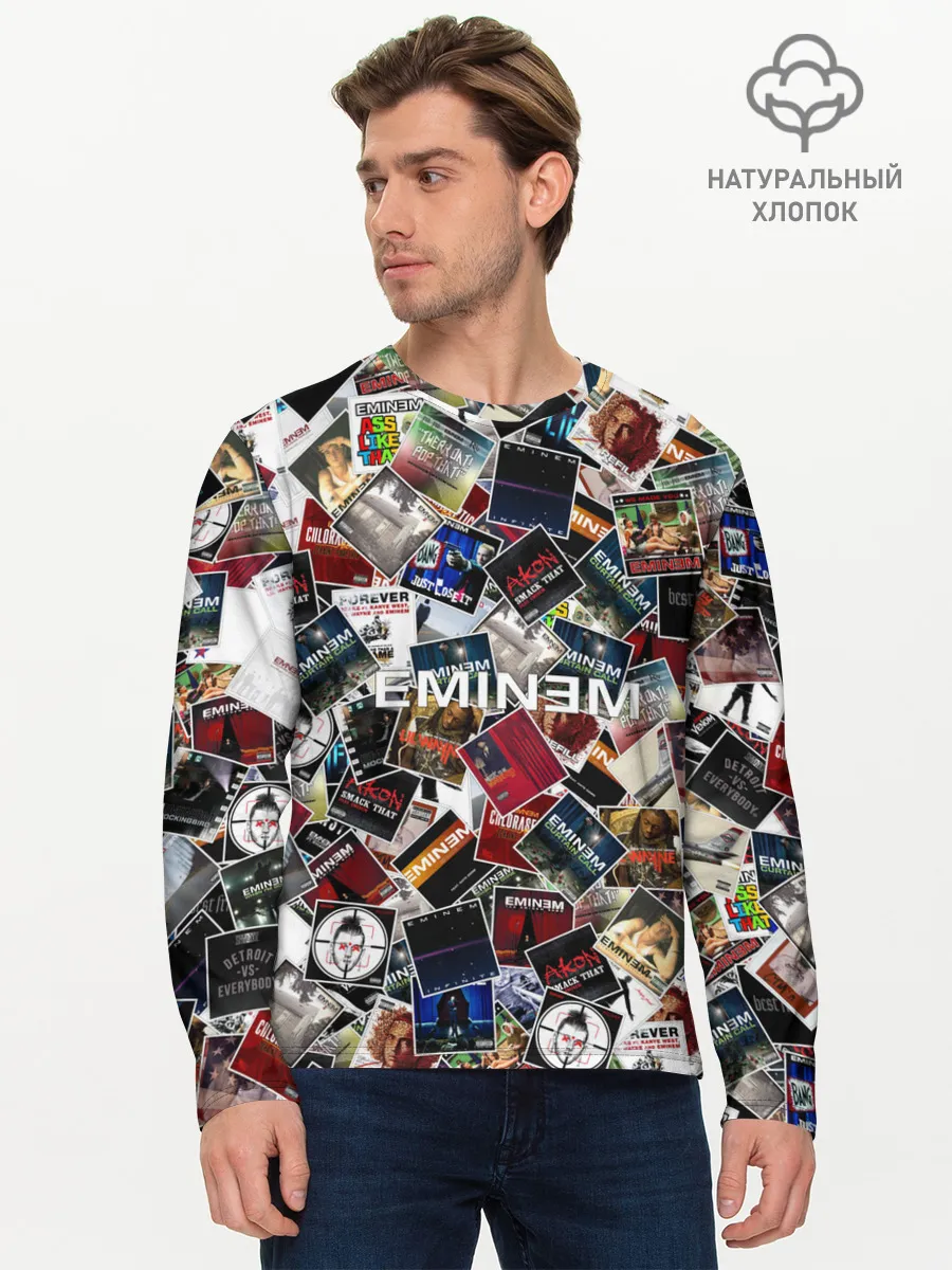Мужской лонгслив базовый / Дискография EMINEM