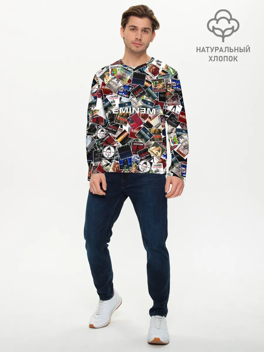 Мужской лонгслив базовый / Дискография EMINEM