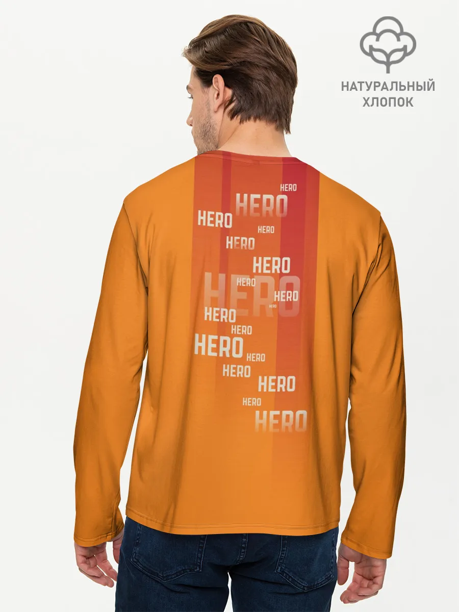 Мужской лонгслив базовый / HERO.Джейк