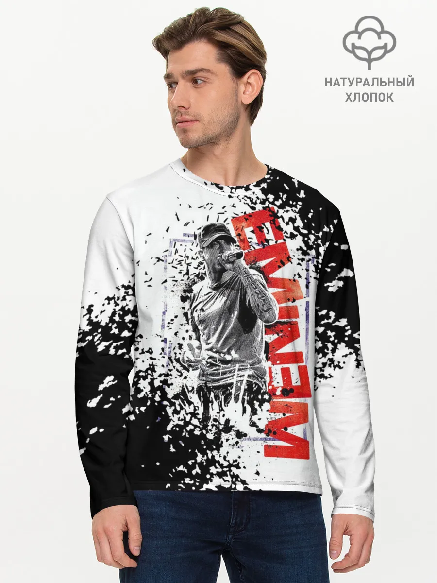 Мужской лонгслив базовый / EMINEM.