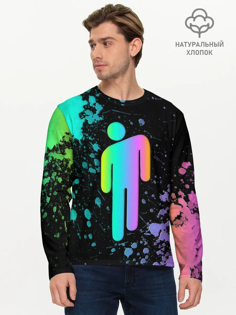 Мужской лонгслив базовый / BILLIE EILISH