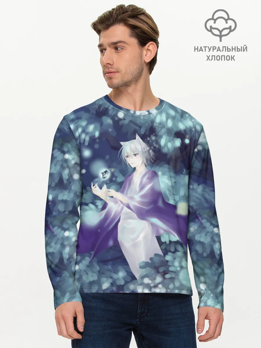 Мужской лонгслив базовый / Tomoe Kamisama