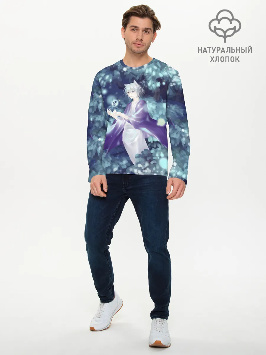 Мужской лонгслив базовый / Tomoe Kamisama