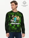 Мужской лонгслив базовый / Minecraft / Майнкрафт