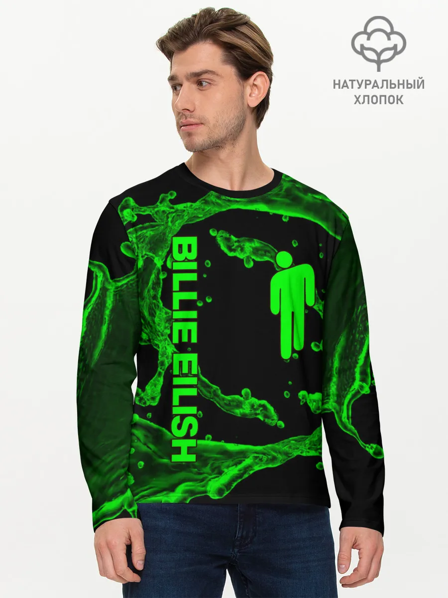 Мужской лонгслив базовый / BILLIE EILISH