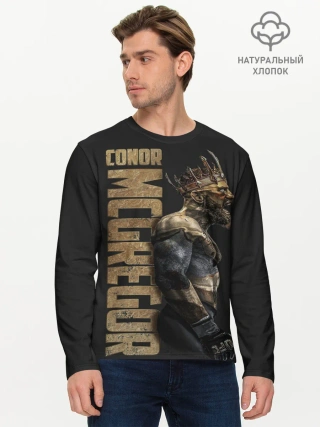 Мужской лонгслив базовый / Conor McGregor