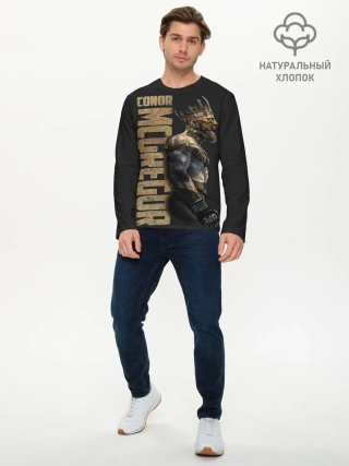 Мужской лонгслив базовый / Conor McGregor
